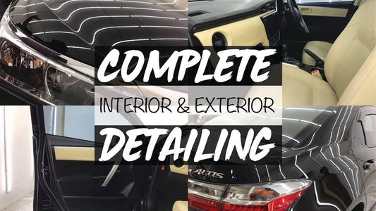 Interior + Exterior Car Detailing